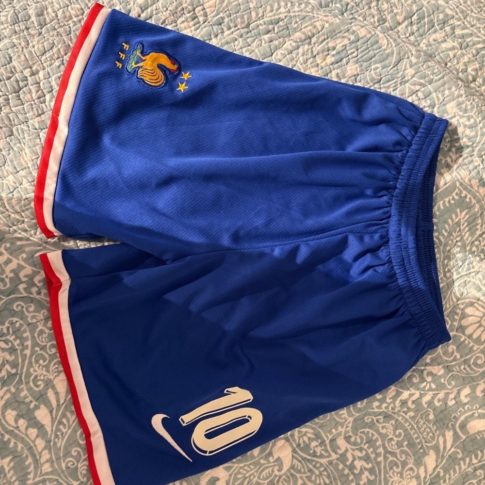Authentic France soccer team shorts like new.